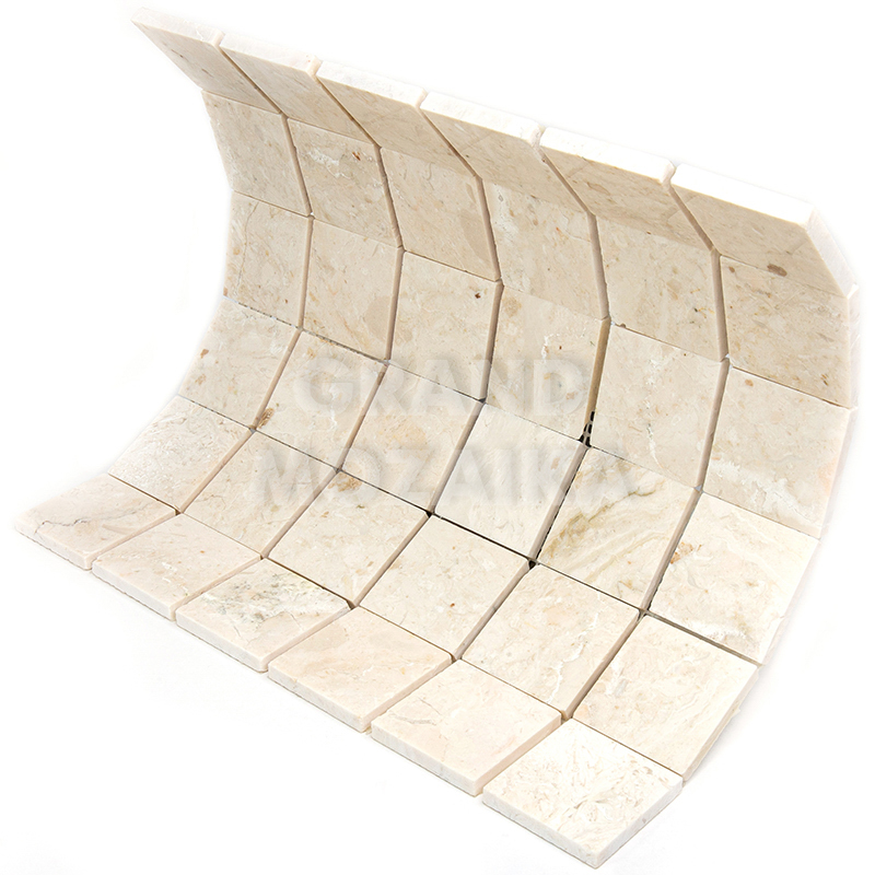 Мозаика 7M030-48P (Crema Marfil Extra) серия Adriatica