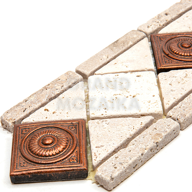 Бордюр мозаичный DS-200-2 серия Бордюры