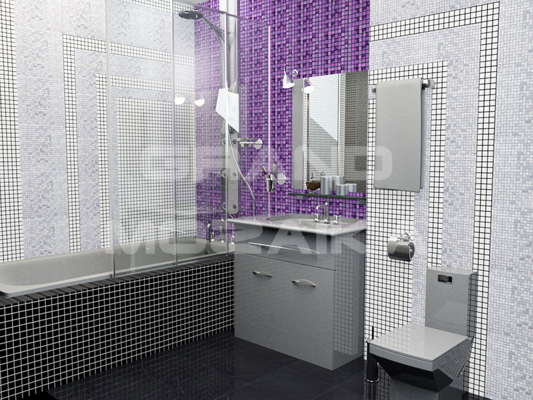 Мозаика 7M088-20P (Carrara) толщина 6мм серия Adriatica