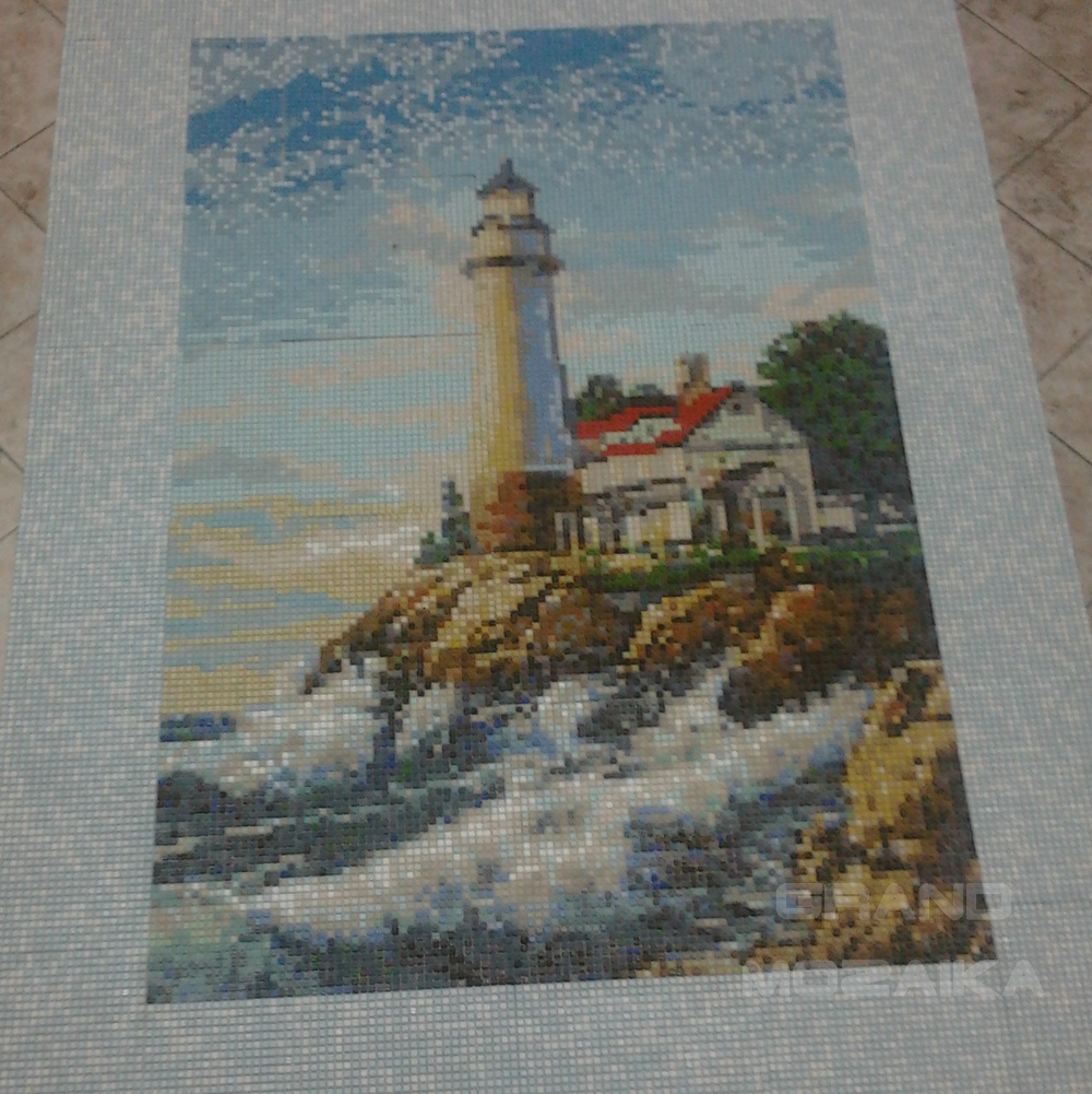 Панно Панно «Маяк на горе» серия Панно Rose