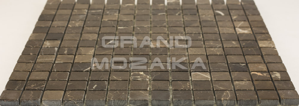 Мозаика АМ-3П (Choco Emperador Dark) серия Marble