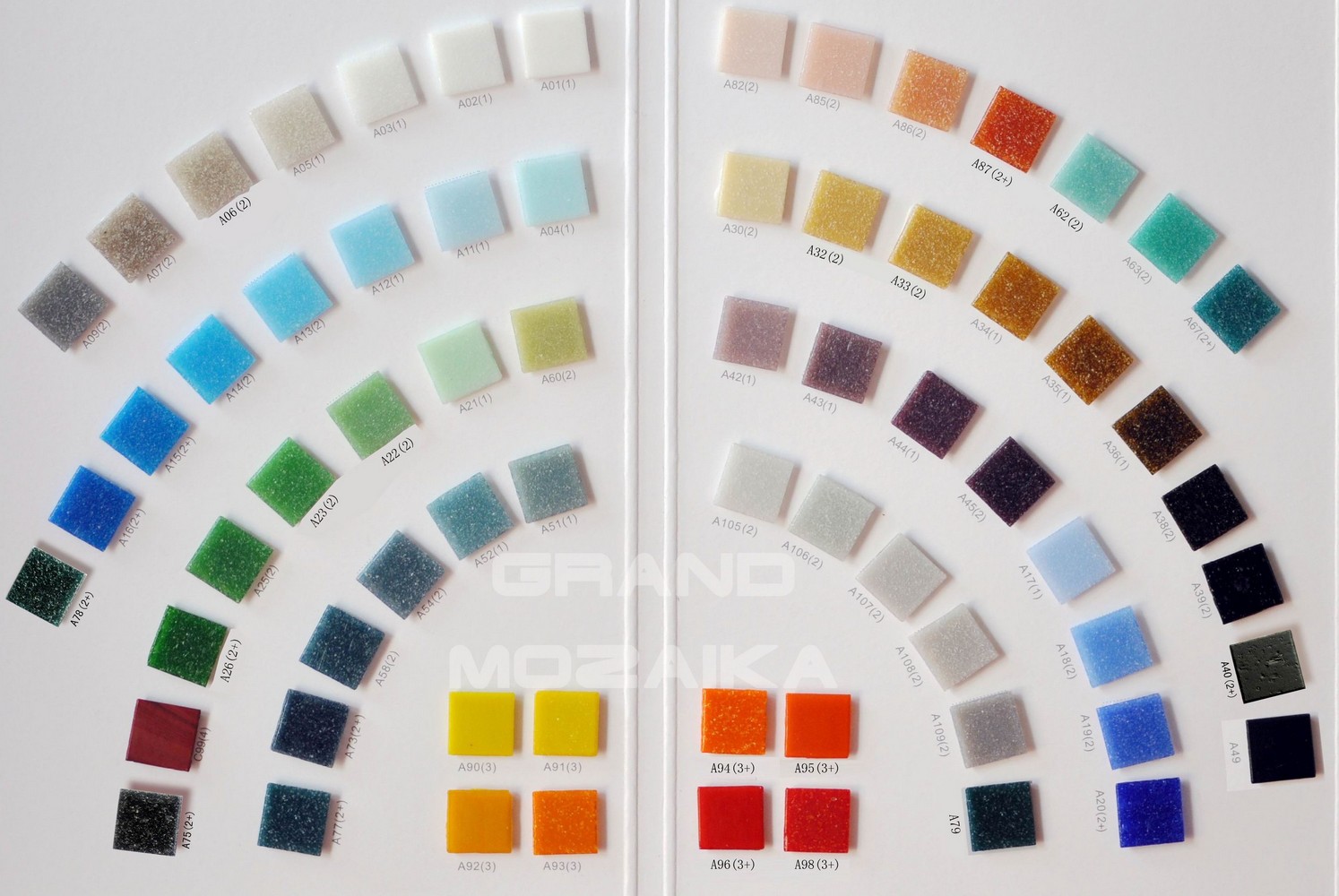 Мозаика A105 (20*20) (2) серия Quartz (Base)