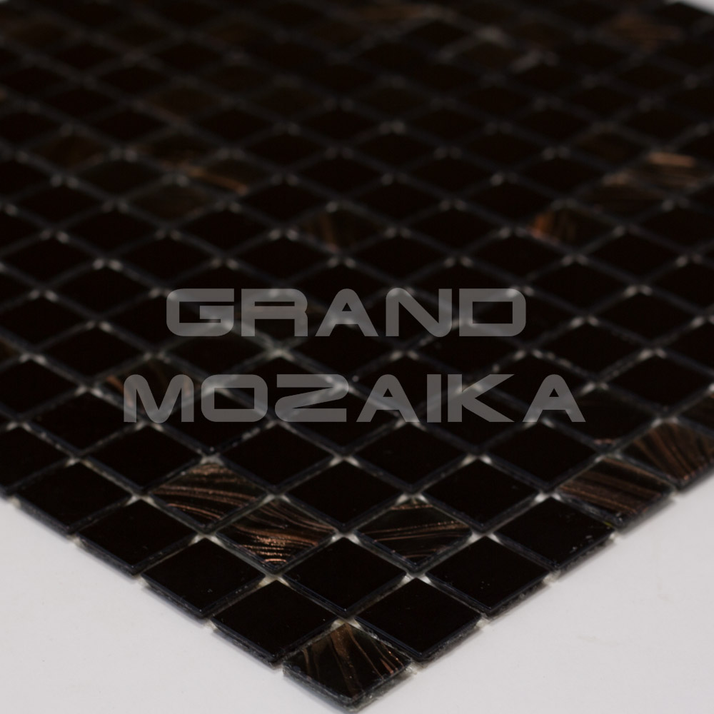 Мозаика BRILLIANT BLACK серия Смеси Rose