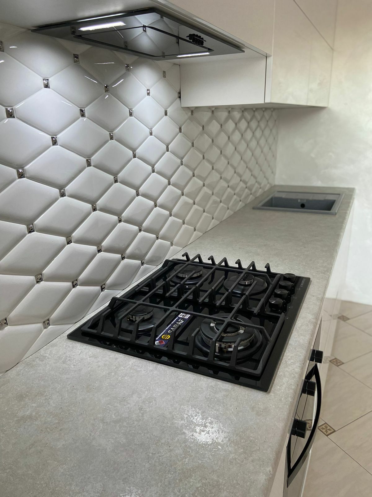 Мозаика TR-1025A+PF08S серия Rombos