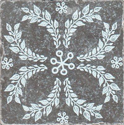 Плитка BLACK MARBLE Motif №5 10X10 серия Black Motif