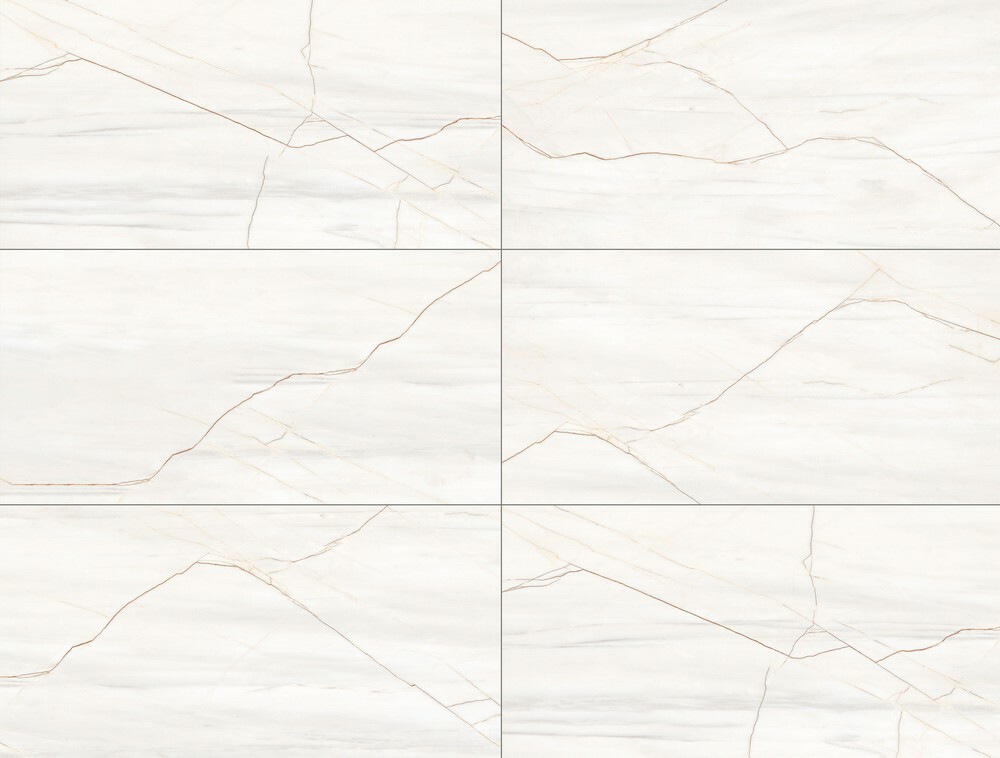 Плитка Crake White 60x120 Polished серия Palacio