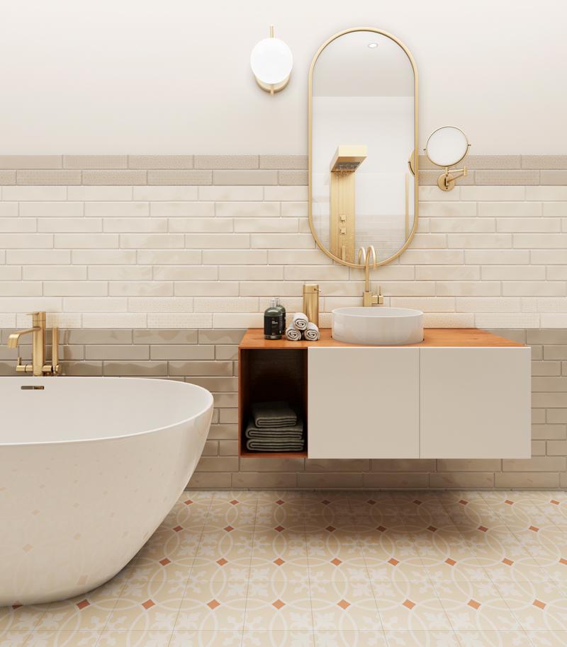 Плитка FLORENCIA DECOR CAPPUCCINO серия Florencia V