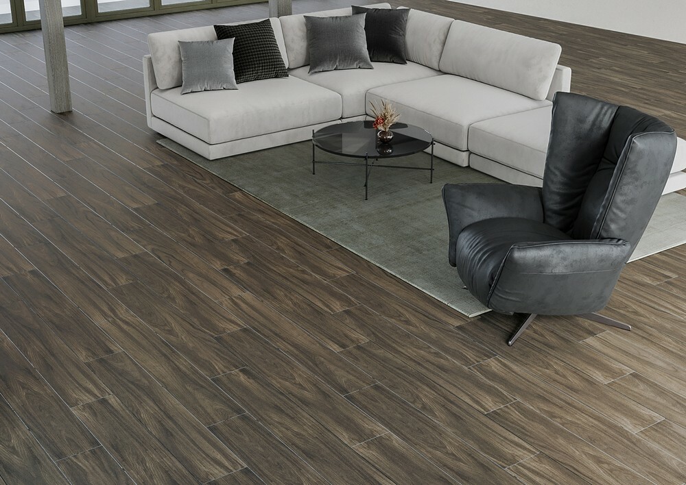 Плитка FOREST BROWN 20X120 MATT серия Forest