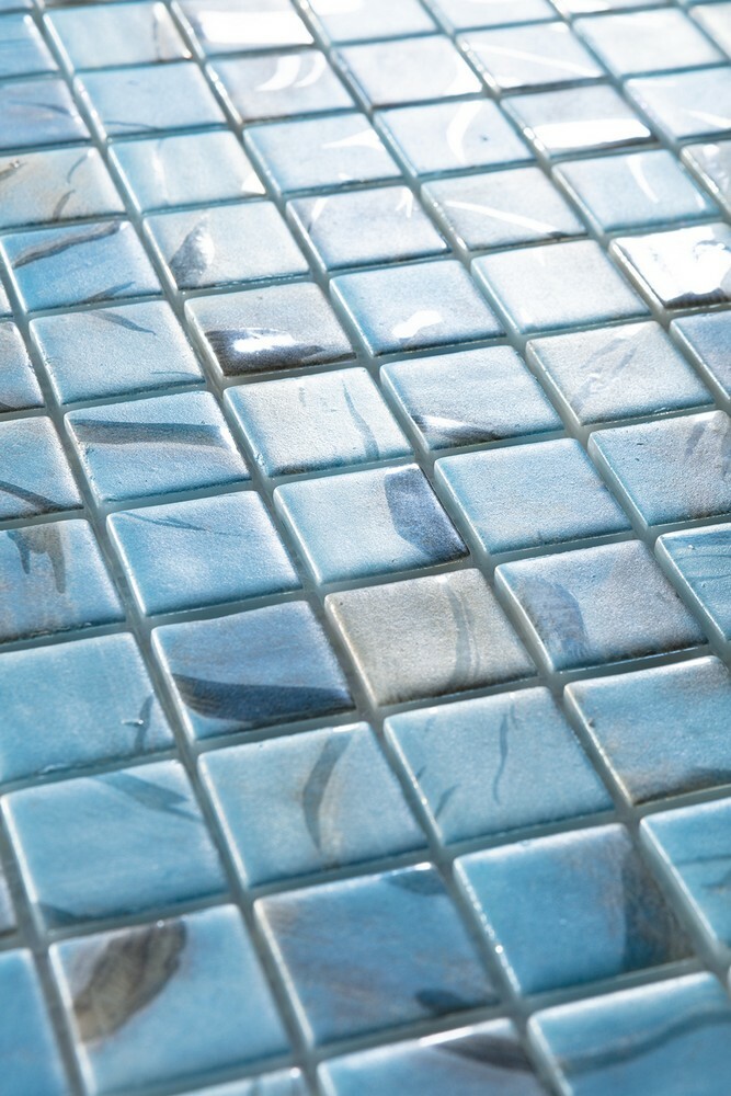 Мозаика 7102 Oasis Blue серия Oasis Glass