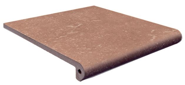Ступени PELDANO STONE BROWN Фронтальная ступень 33X33Х4 серия Stone V