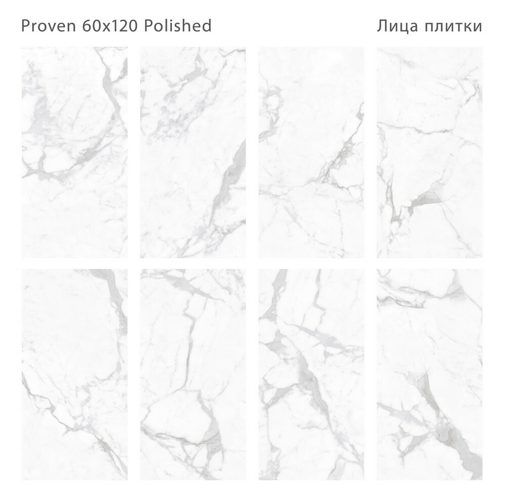 Плитка Proven 60x120 Polished серия Palacio