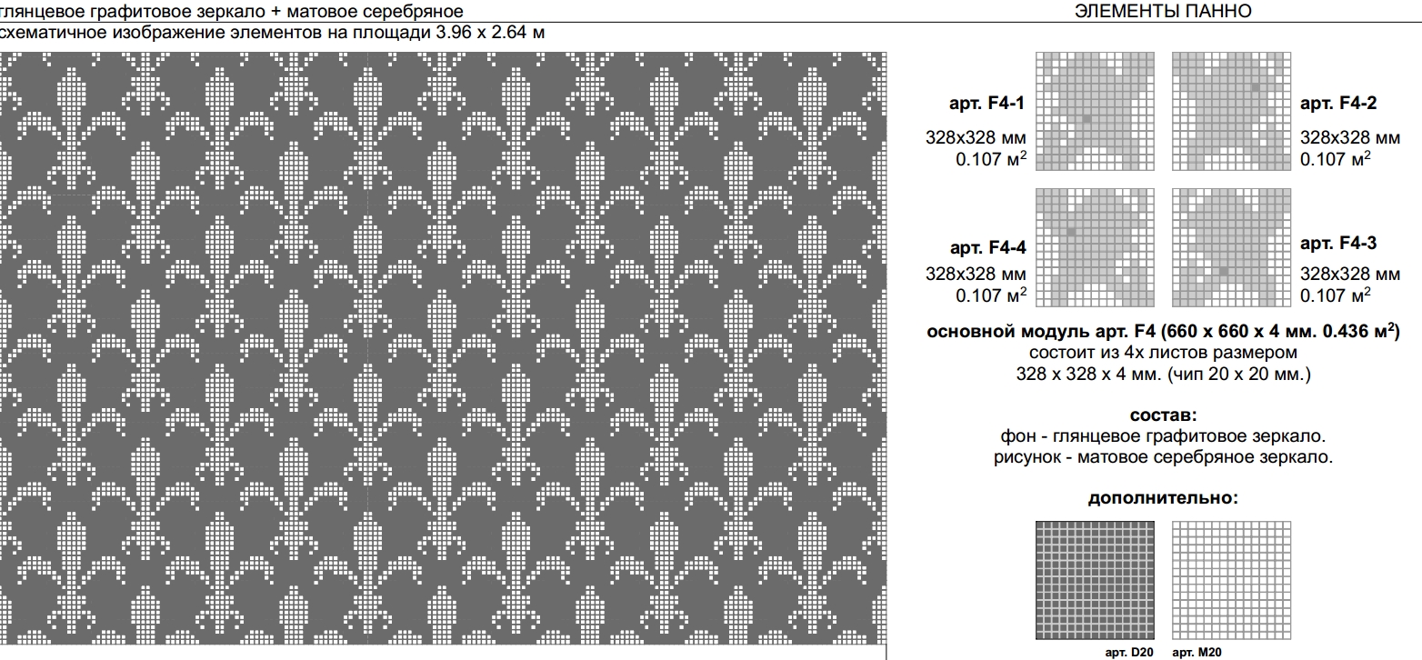 Мозаика Firenze4 серия Firenze Viva