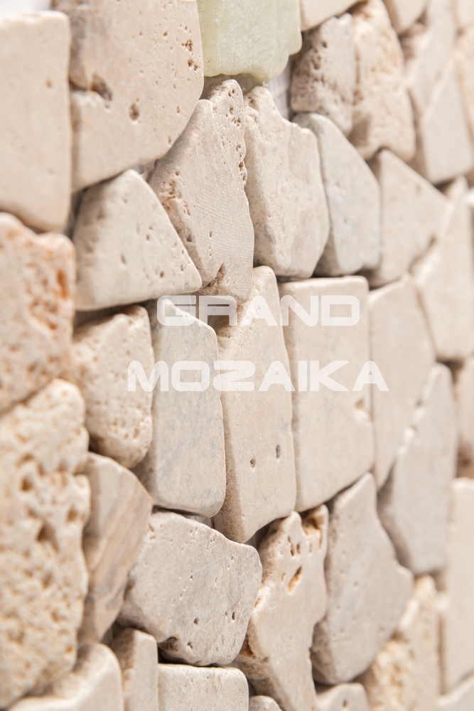 Мозаика 052374 MS7030 МРАМОР розовый квадратный серия Nature