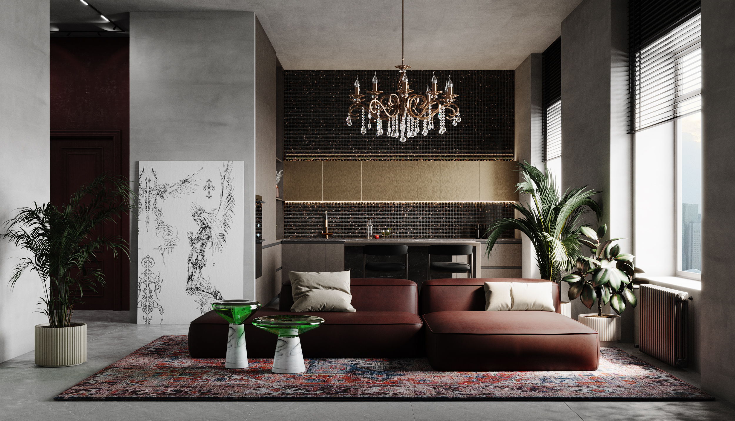 Мозаика Arabika серия Bona Ave