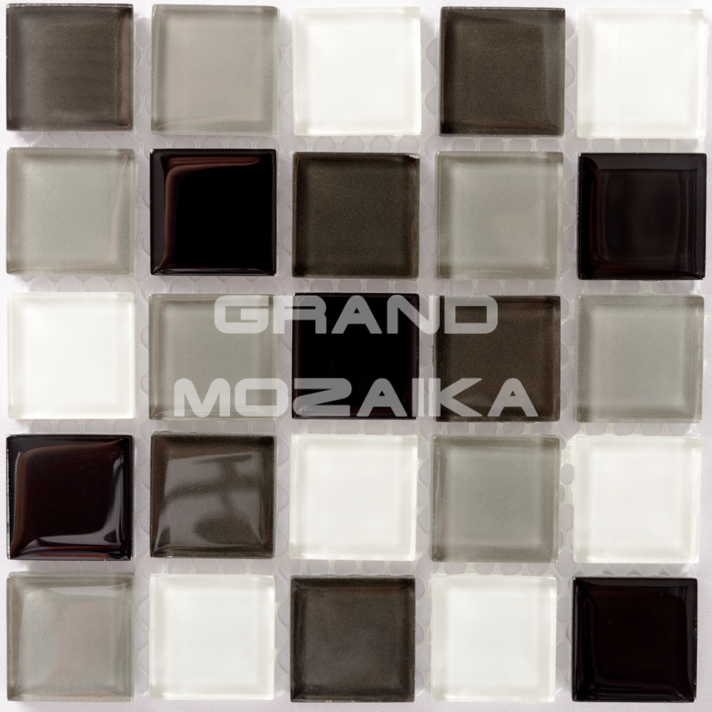 Мозаика Carbon mix серия Crystal Bona