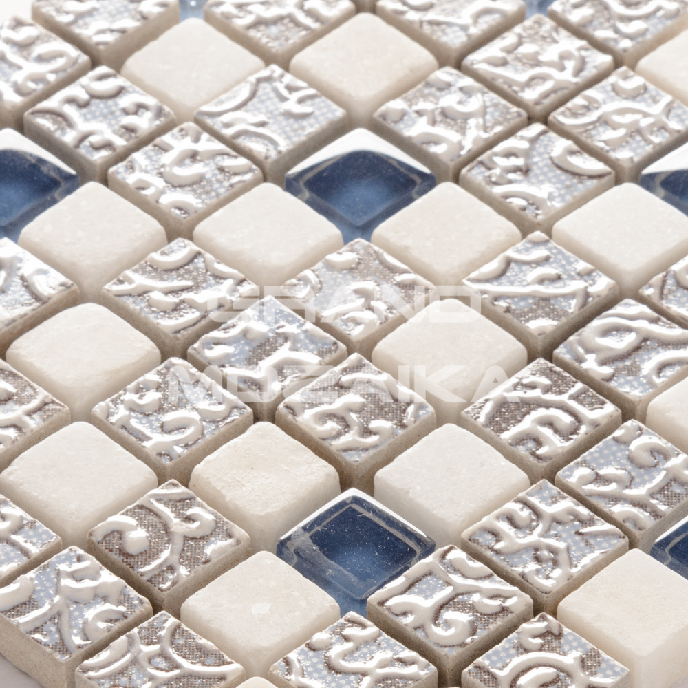 Мозаика Dreams Blue серия Glass-Stone