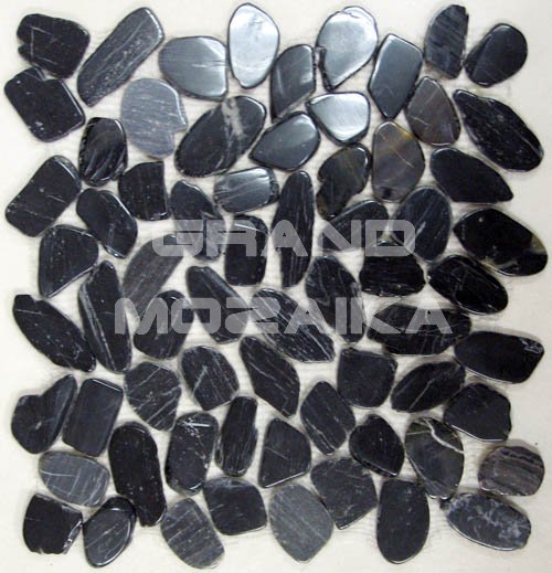 Мозаика Flat Black jack серия Sea Pebble