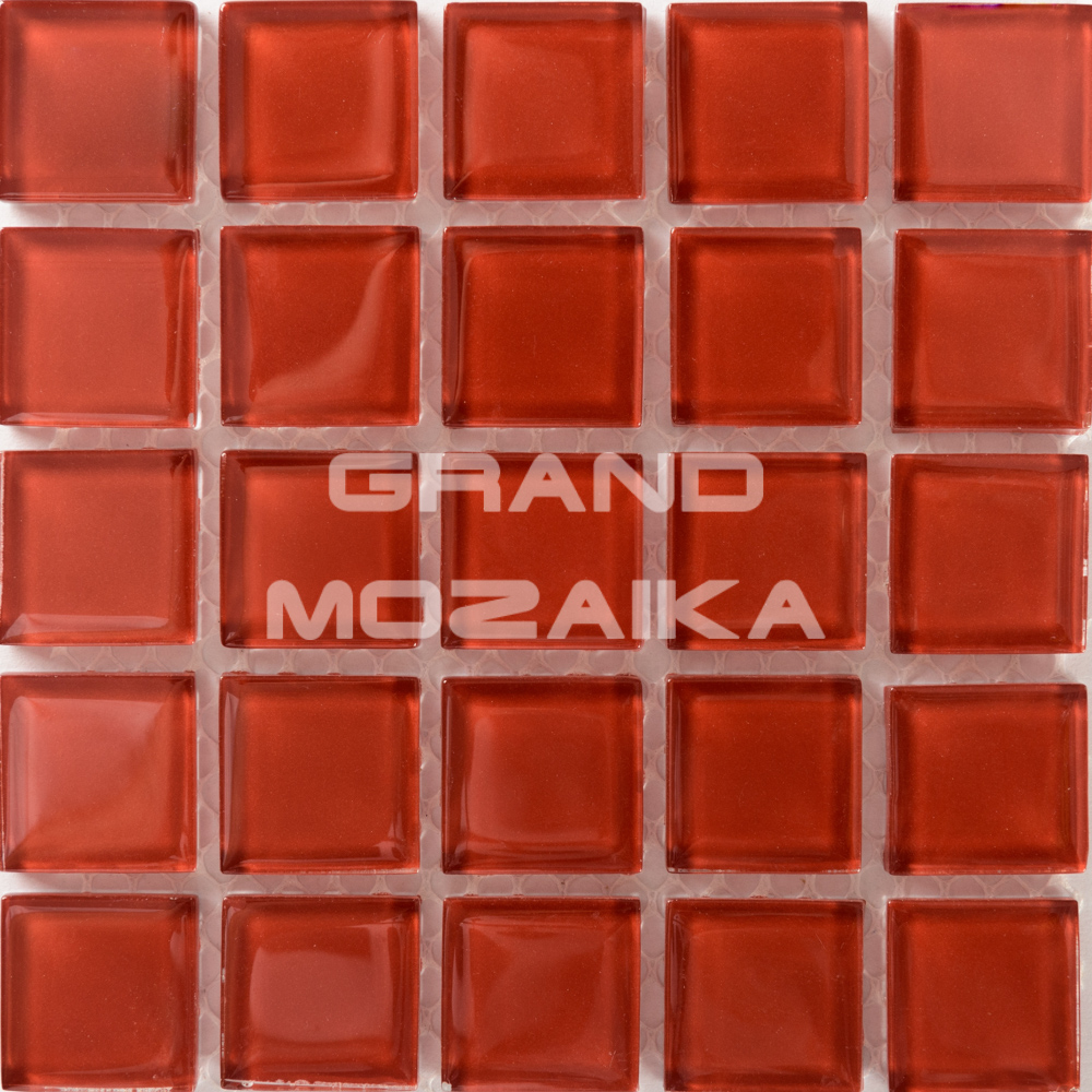 Мозаика Red glass серия Crystal Bona