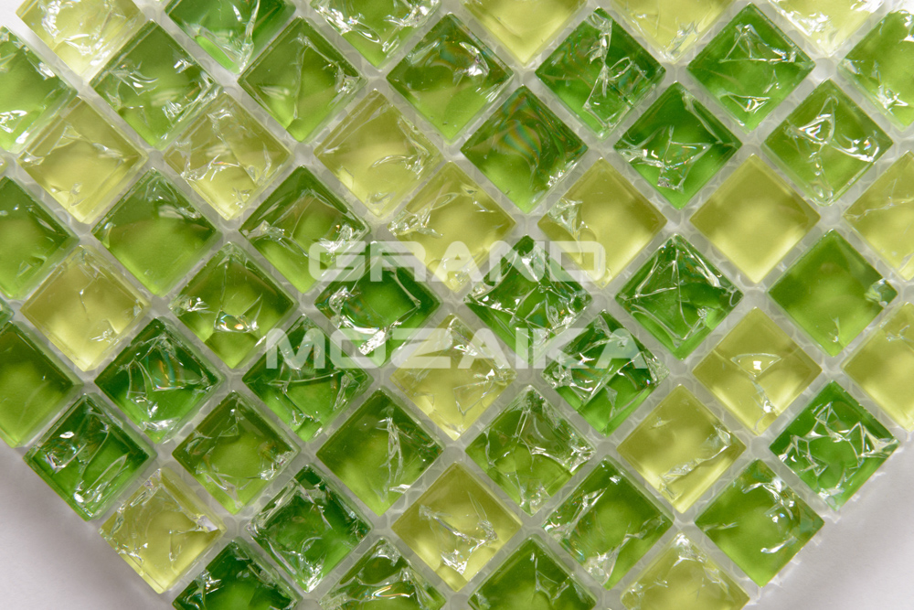 Мозаика Strike Green серия Glass