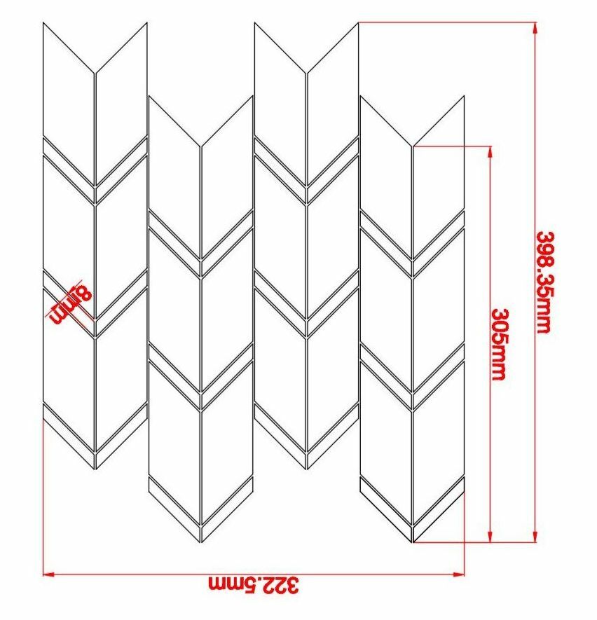 Мозаика ATLANTIDA BLACK серия Orro Stone