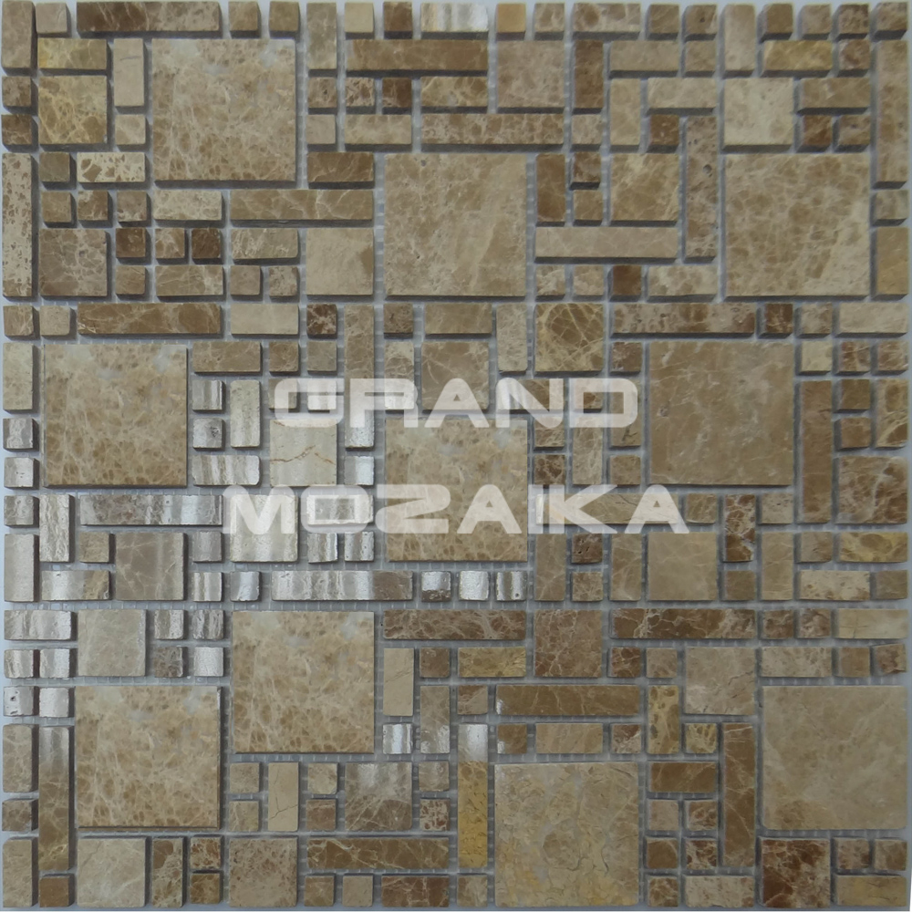 Мозаика Magic Emperador Light Pol. серия Orro Stone