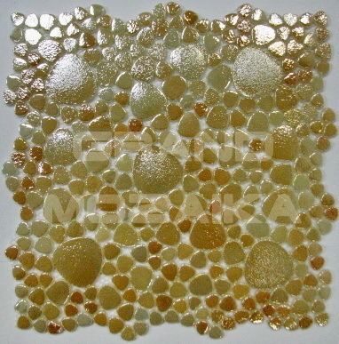 Мозаика G 015 серия Safir Pebble