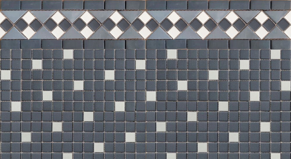 Мозаика Fascia Equinozio 23x23x6 серия L Universo-ORNAMENTI