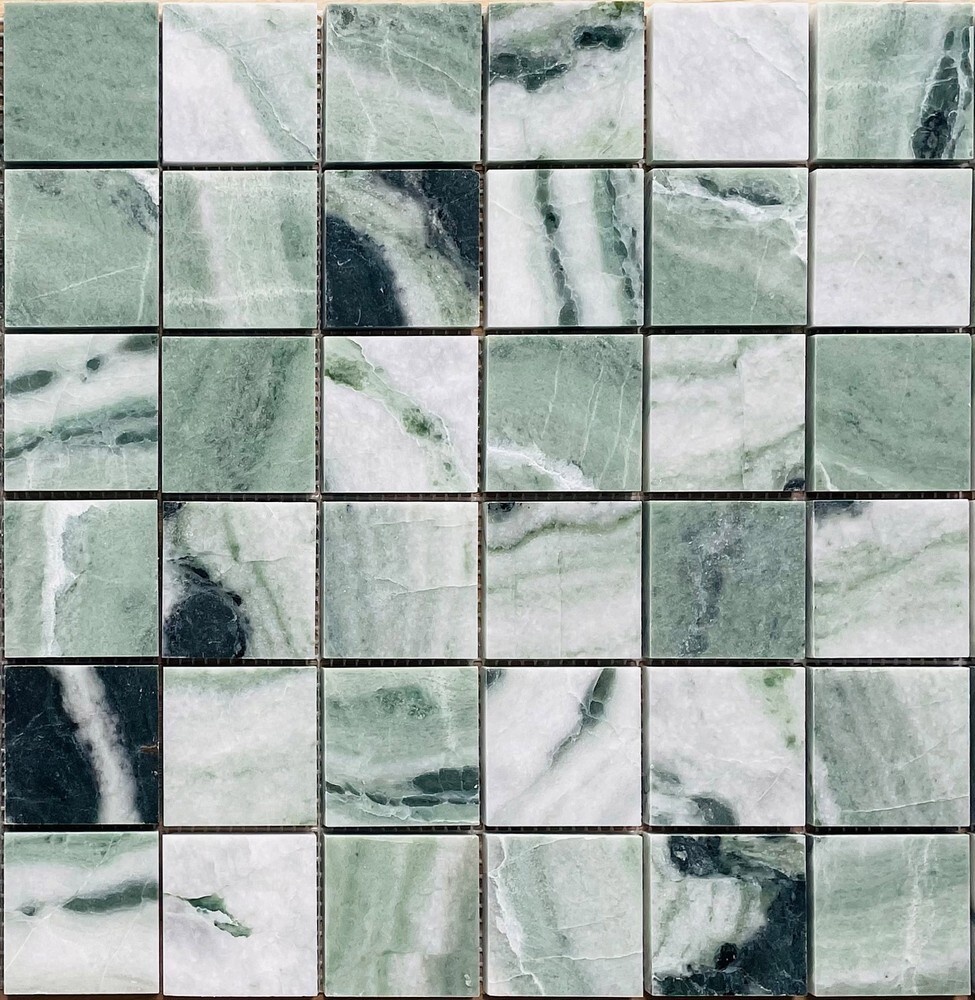 Мозаика Onice Verde oliva POL 48x48x7 серия Pietrine