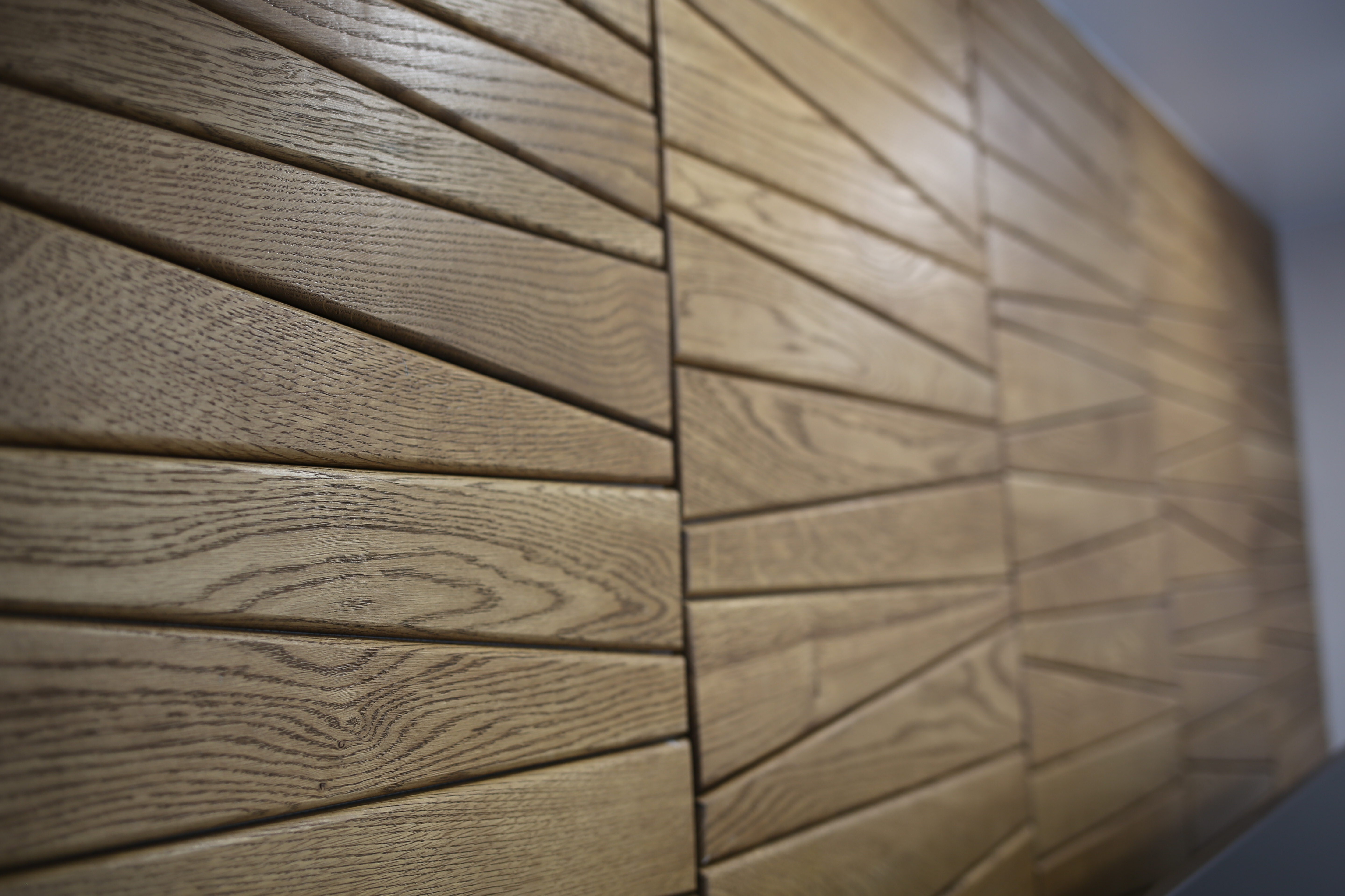 Мозаика Трапеция серия Деревянные панели