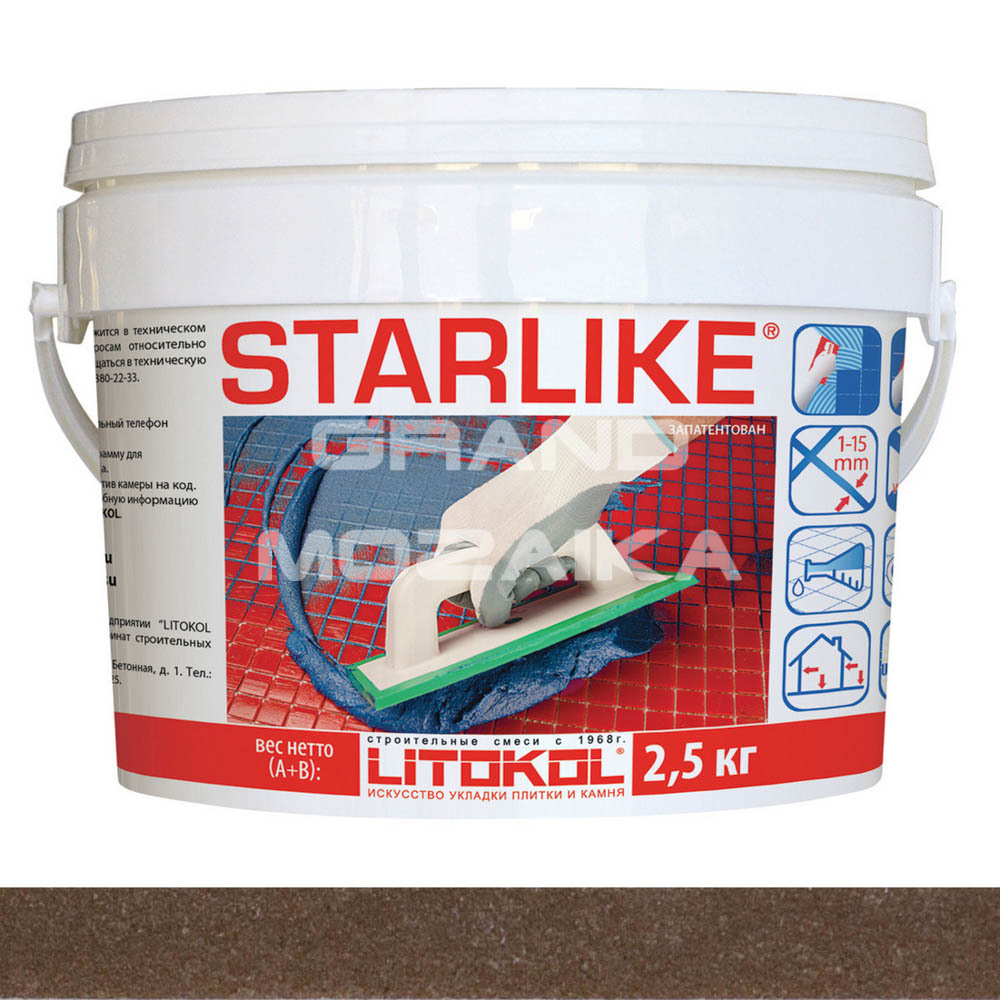 Затирка LITOCHROM S C.300 2.5 серия Starlike