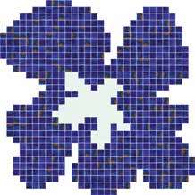 Панно Fiore Blu Medio серия Decorations