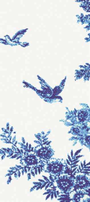 Панно Jardin Bleu B серия Decorations