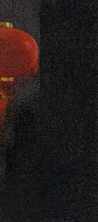 Панно Lanterns Black C серия Decorations