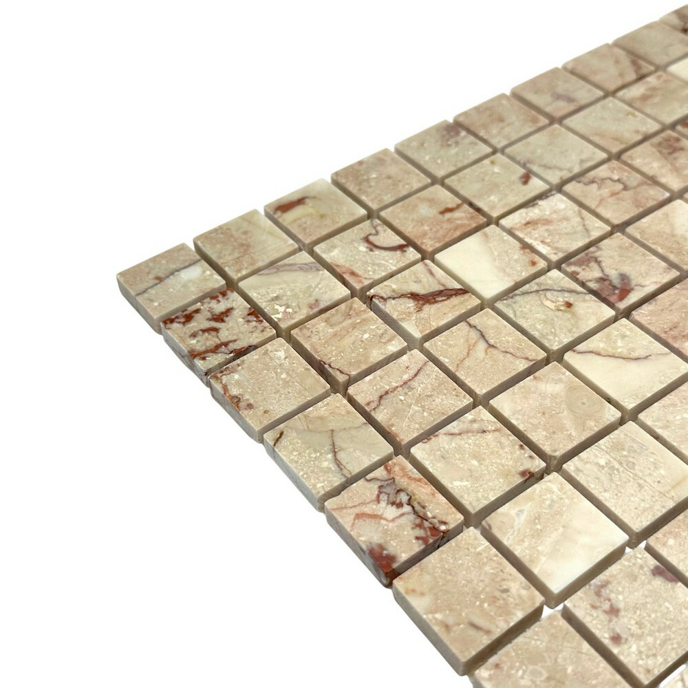 Мозаика CREAM ROSE 23x23 серия Marble Stone