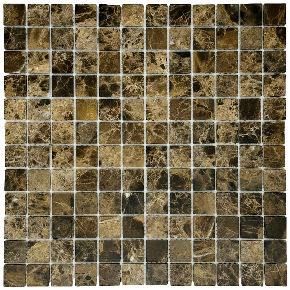 Мозаика EMPERADOR DARK POL 23x23 серия Marble Stone