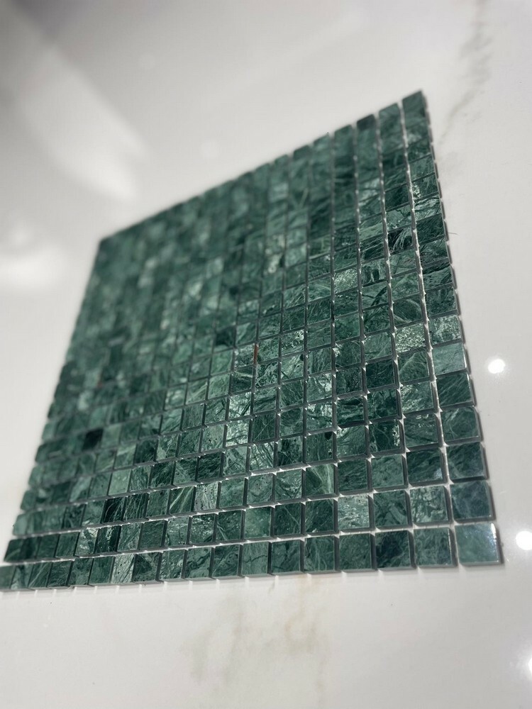 Мозаика INDIA GREEN POL 23x23 серия Marble Stone