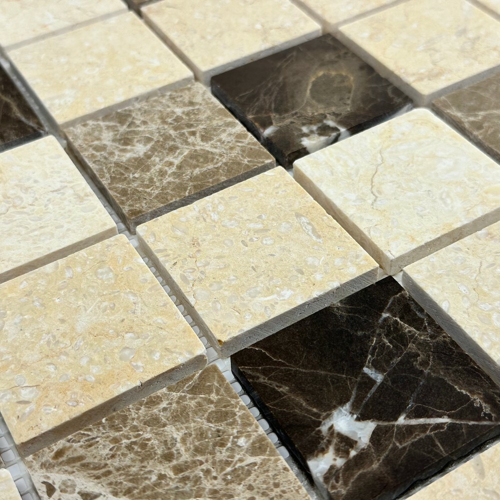 Мозаика MIX STONE 1 POL 48x48 серия Marble Stone