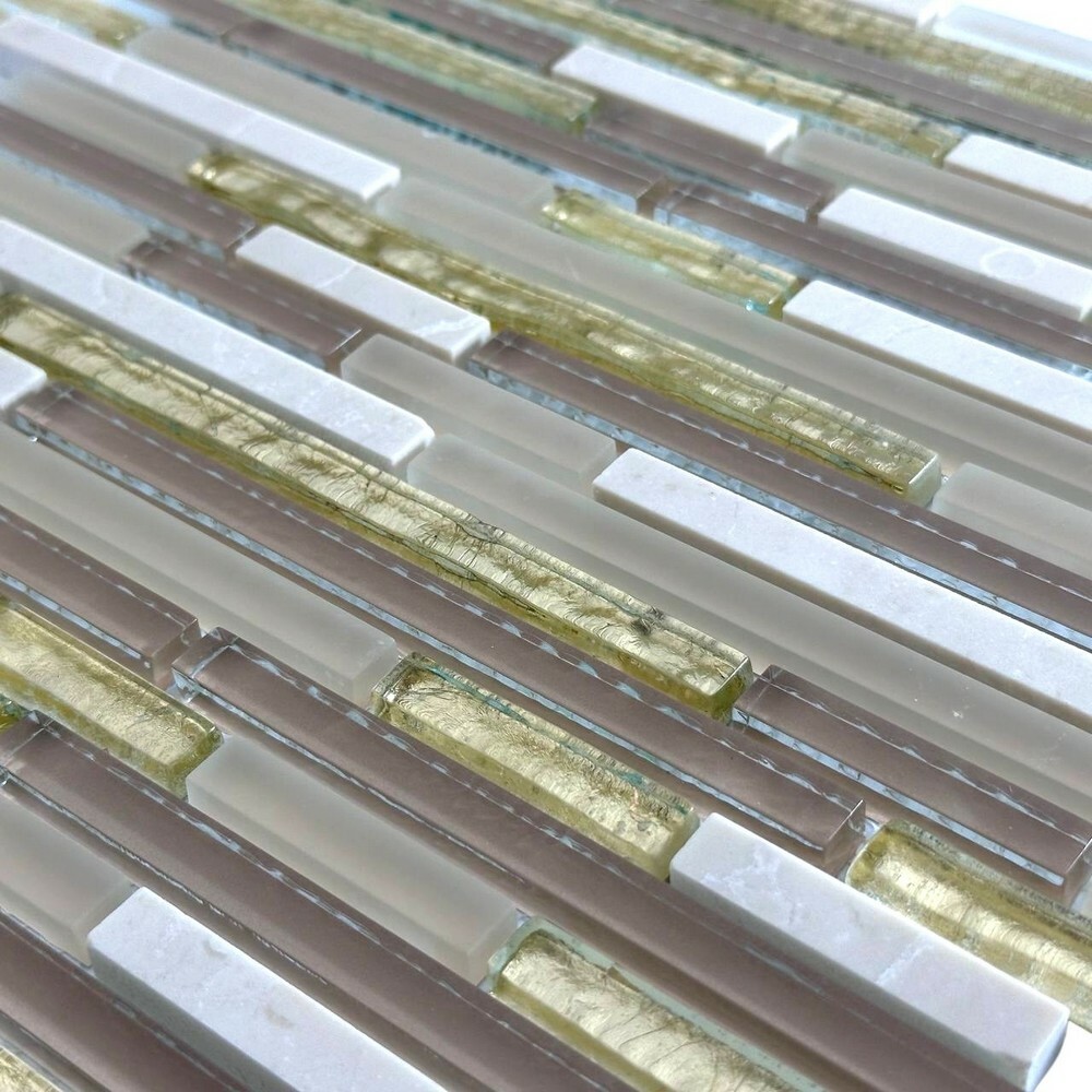 Мозаика STRIPES ROYAL серия Glass-M