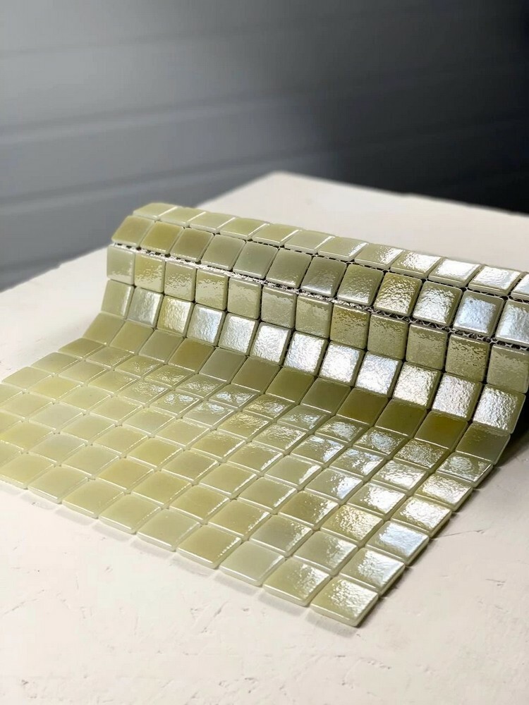 Мозаика Кремово-желтый серия Pools-П