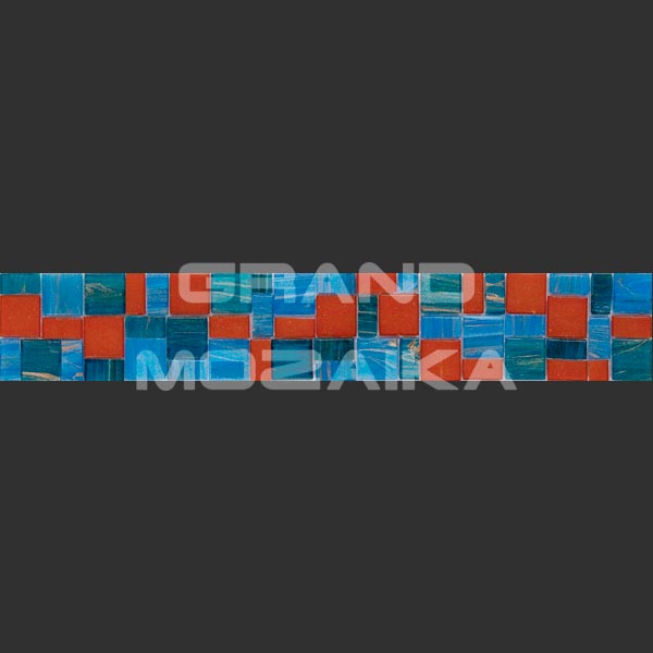 Бордюр мозаичный BC305* серия Бордюры художественные