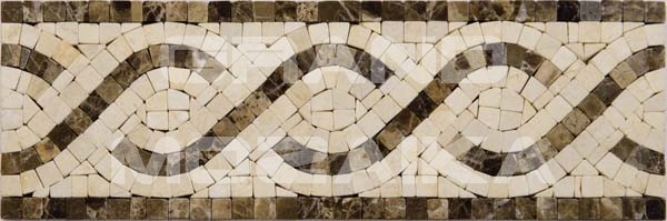 Бордюр мозаичный DD-604 (KB-700) серия Stone